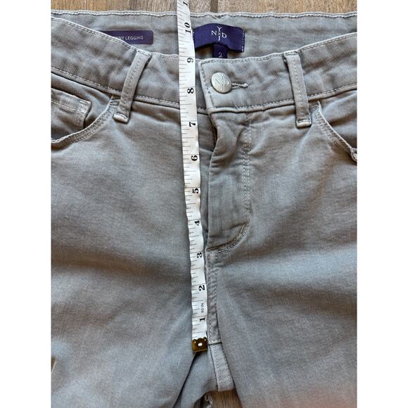 NYDJ Jeans Womens 2 Gray Ami Skinny Legging LiftxTuck Denim - Picture 11 of 15